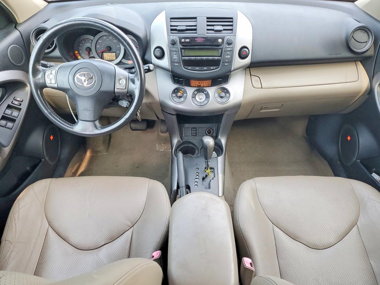 2007 Toyota Rav4 Limited Black vin: JTMBD31V176053497