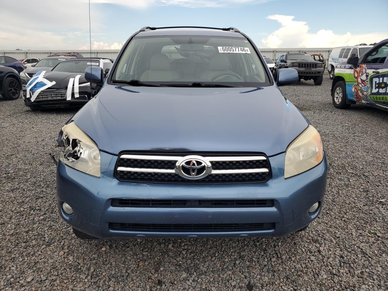 2008 Toyota Rav4 Limited Blue vin: JTMBD31V185131462