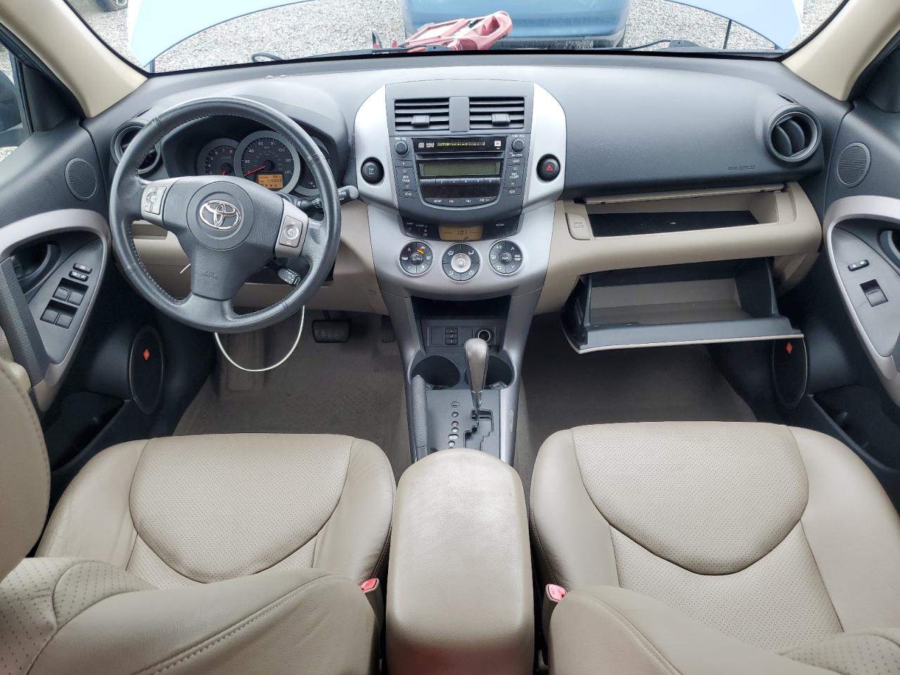 2008 Toyota Rav4 Limited Blue vin: JTMBD31V185131462