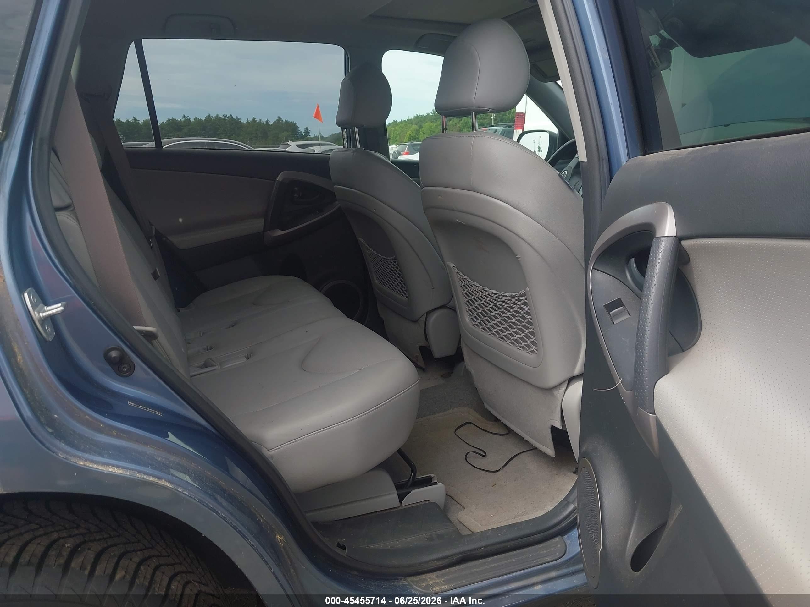 2008 Toyota Rav4 Limited Light Blue vin: JTMBD31V185207830