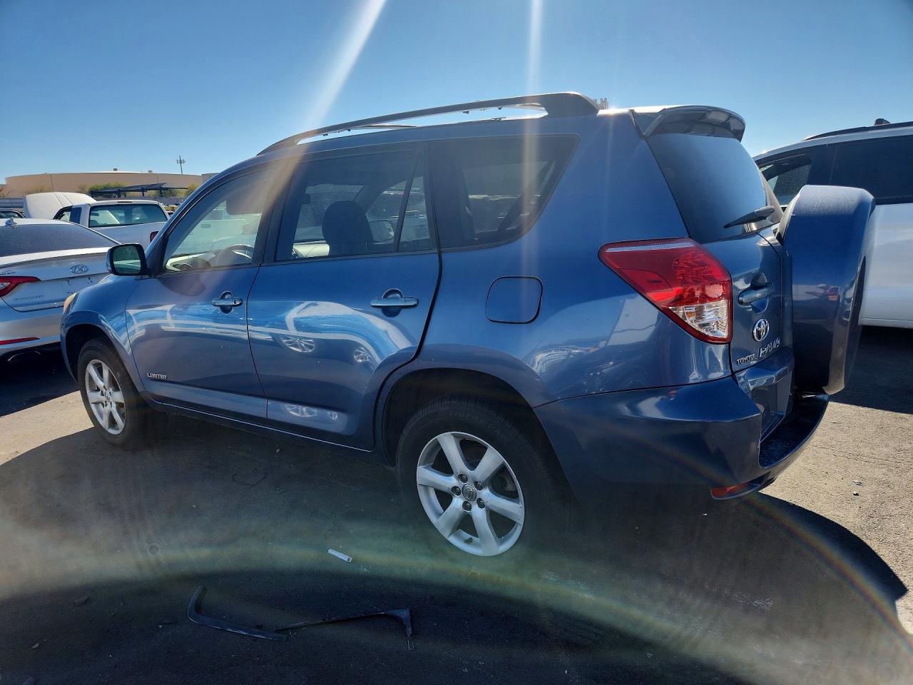 2008 Toyota Rav4 Limited Blue vin: JTMBD31V186078644