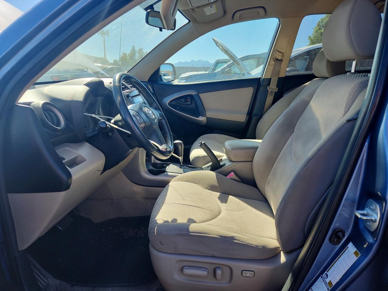 2008 Toyota Rav4 Limited Blue vin: JTMBD31V186078644