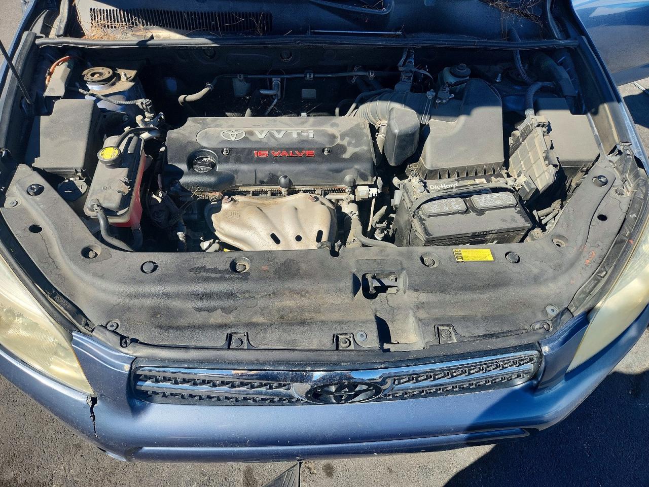 2008 Toyota Rav4 Limited Blue vin: JTMBD31V186078644