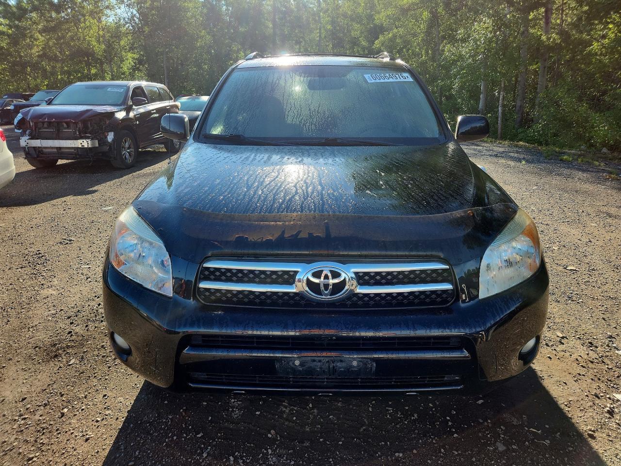 2008 Toyota Rav4 Limited Black vin: JTMBD31V186085738