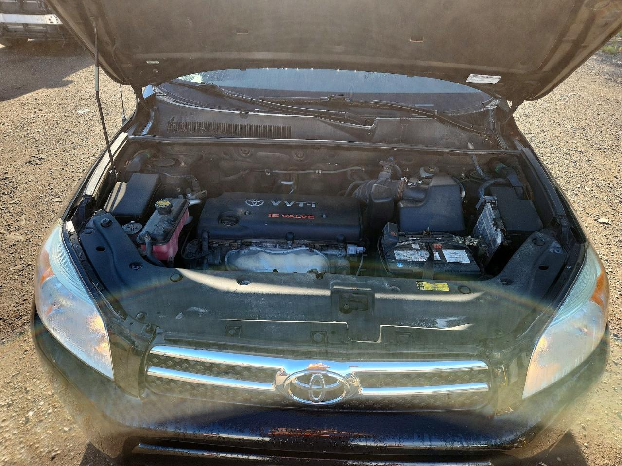 2008 Toyota Rav4 Limited Black vin: JTMBD31V186085738