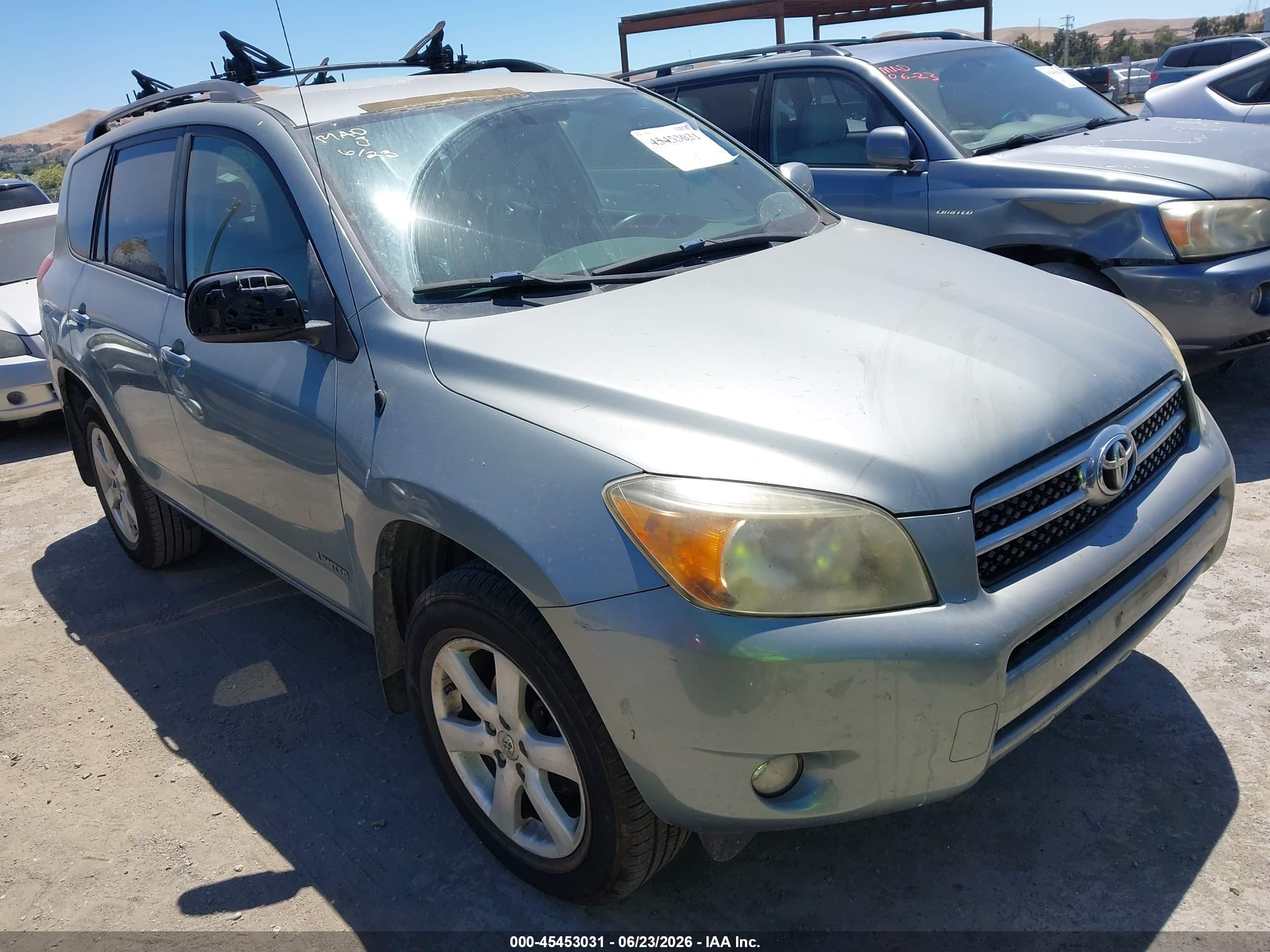 2008 Toyota Rav4 Limited Gray vin: JTMBD31V186086789
