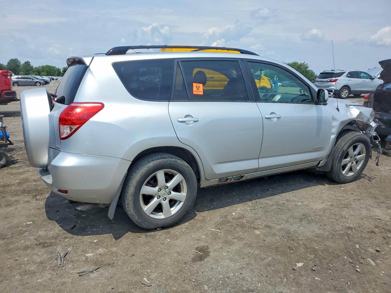2006 Toyota Rav4 Limited Silver vin: JTMBD31V265017189