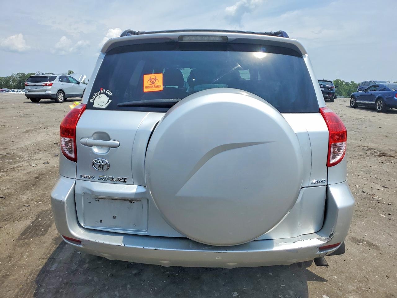 2006 Toyota Rav4 Limited Silver vin: JTMBD31V265017189