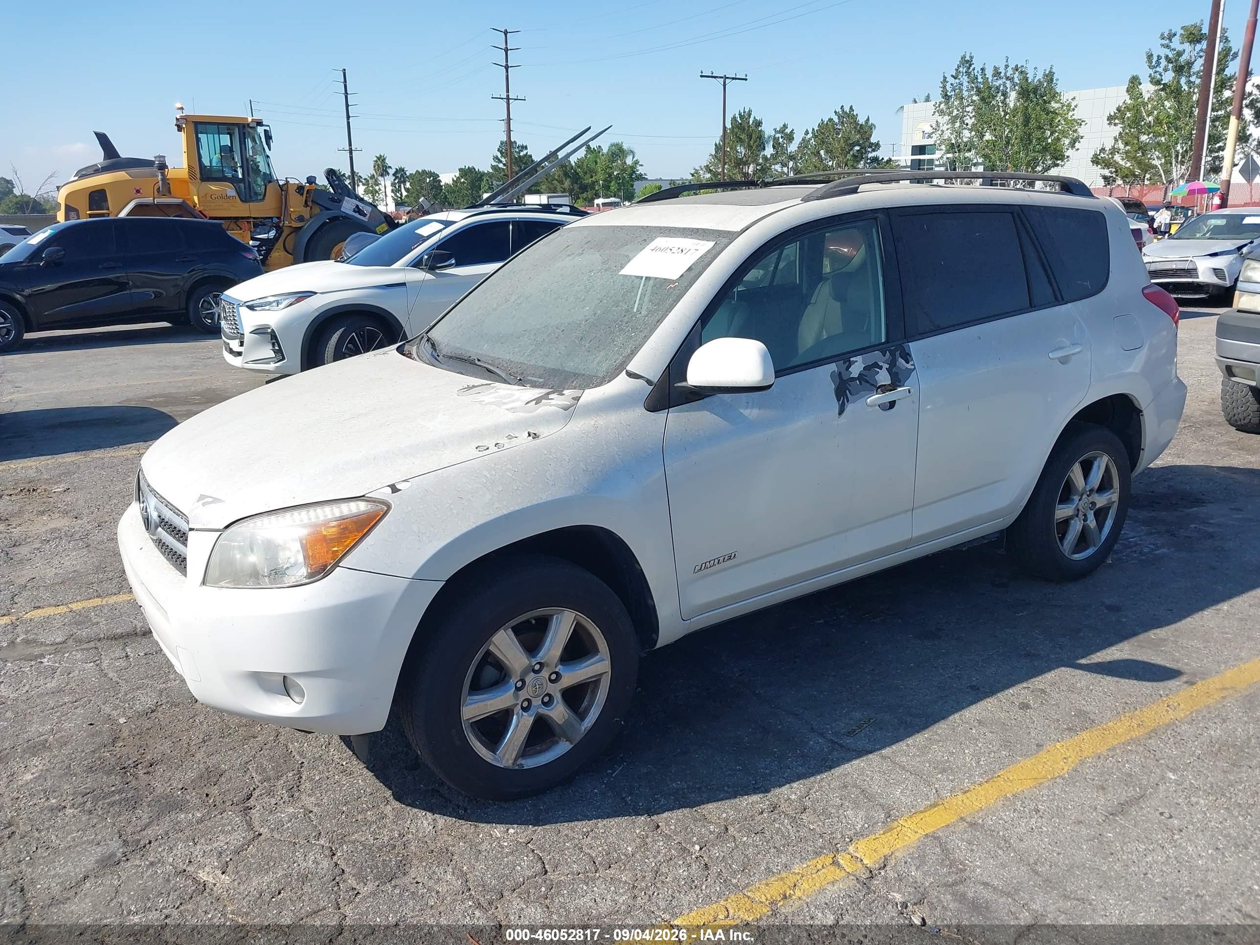 2006 Toyota Rav4 Limited Белый vin: JTMBD31V265043761