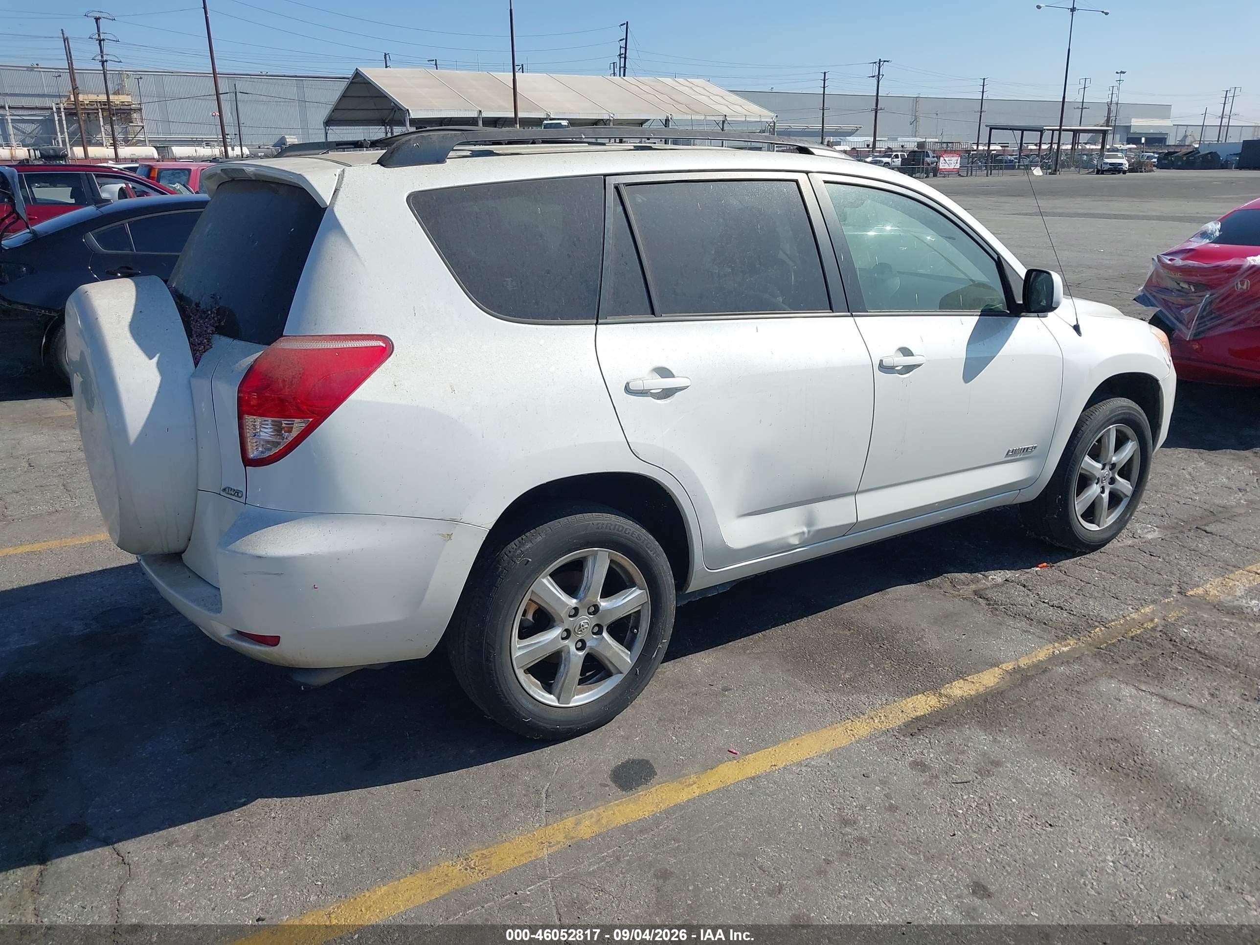 2006 Toyota Rav4 Limited Белый vin: JTMBD31V265043761