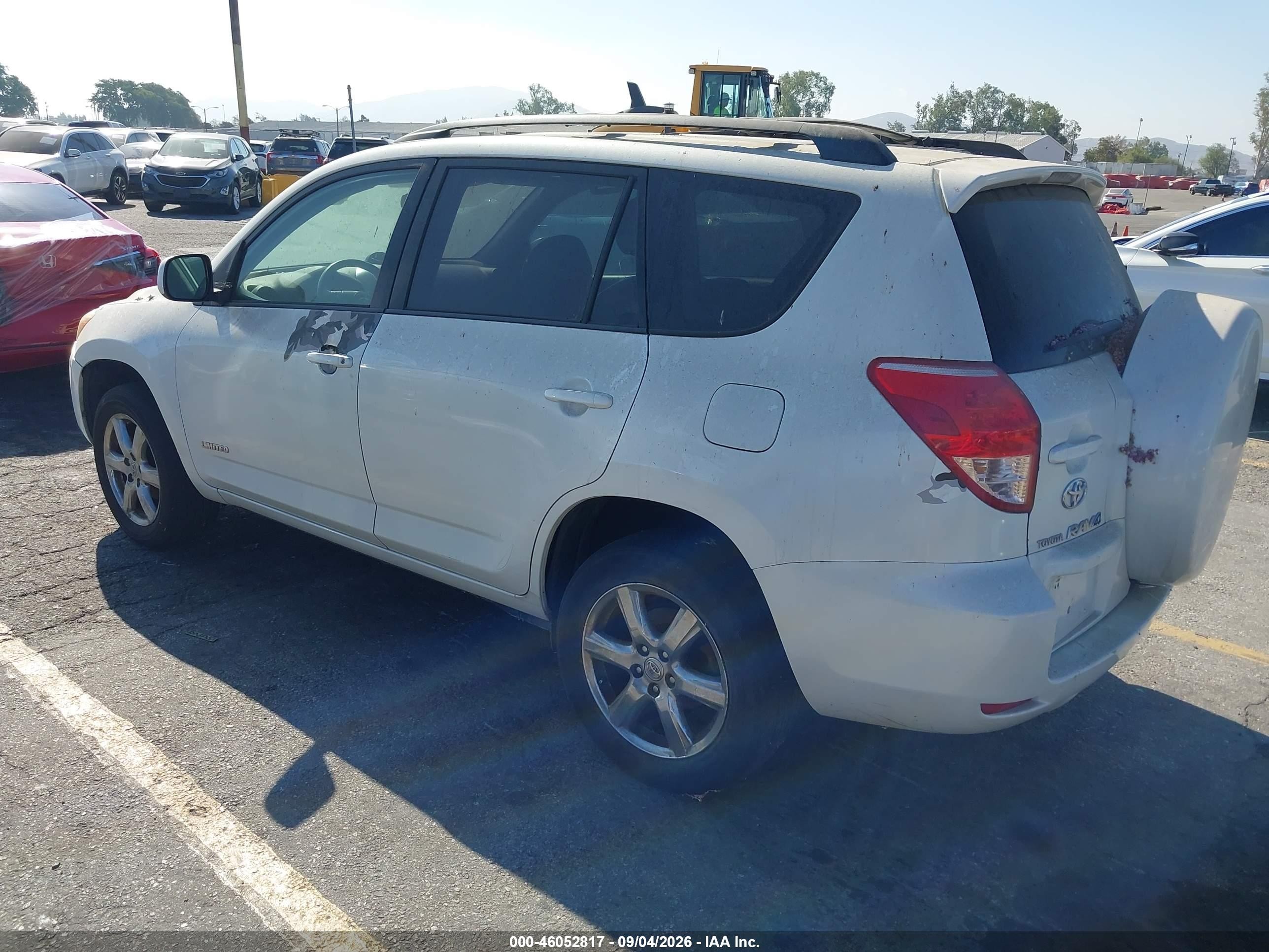 2006 Toyota Rav4 Limited Белый vin: JTMBD31V265043761