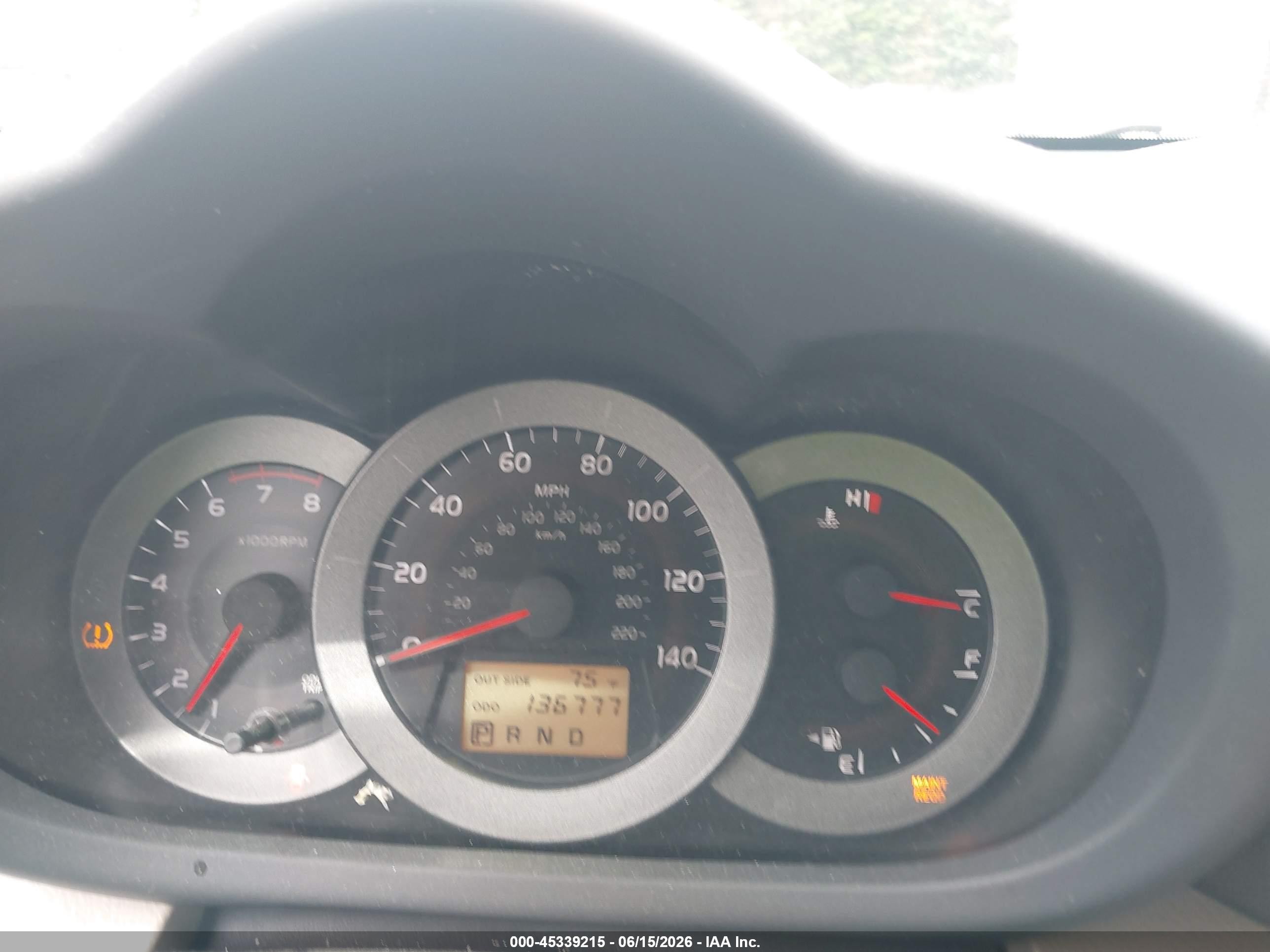 2006 Toyota Rav4 Limited Dark Blue vin: JTMBD31V265048233