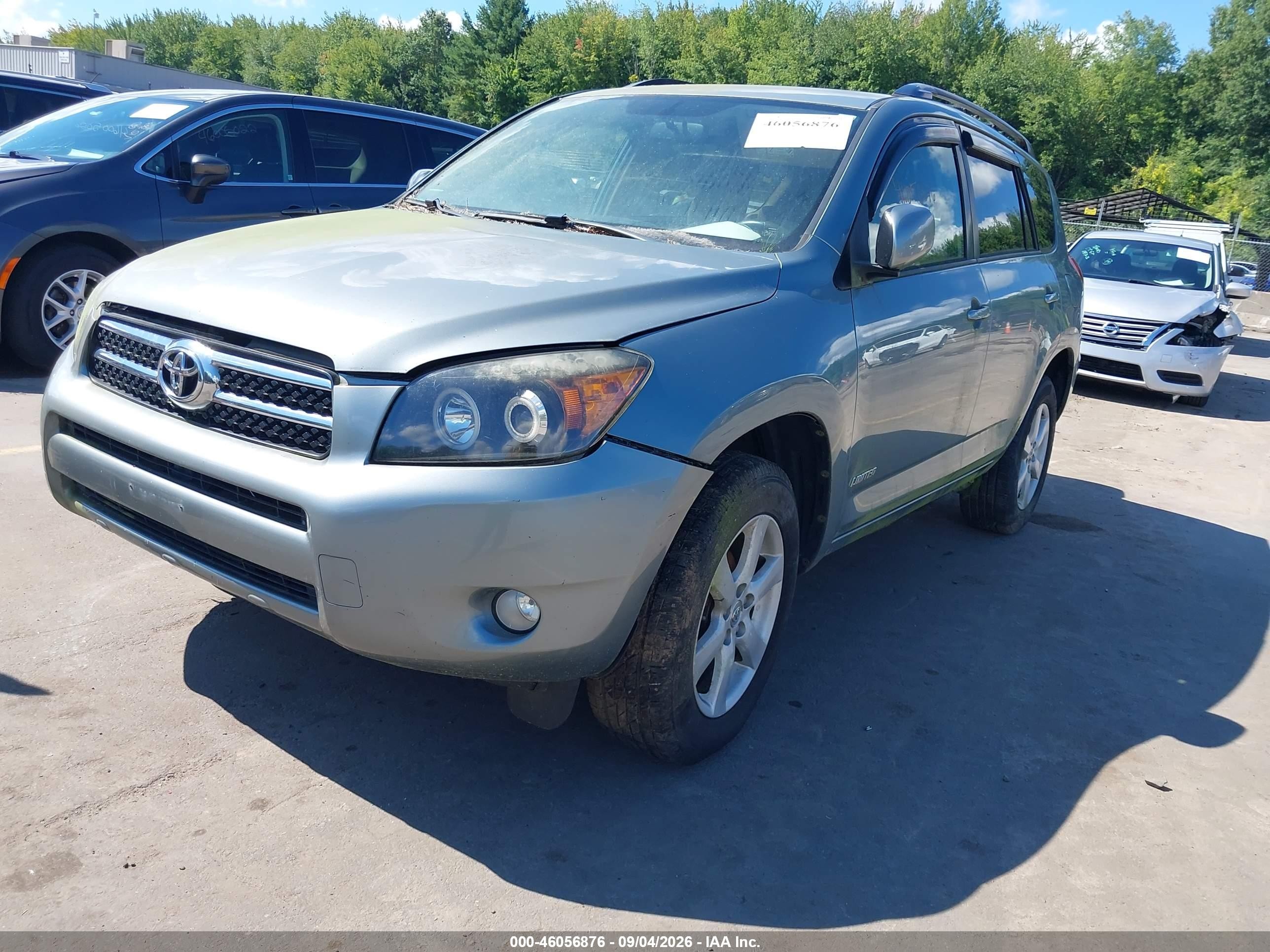 2007 Toyota Rav4 Limited Зеленый vin: JTMBD31V275114572