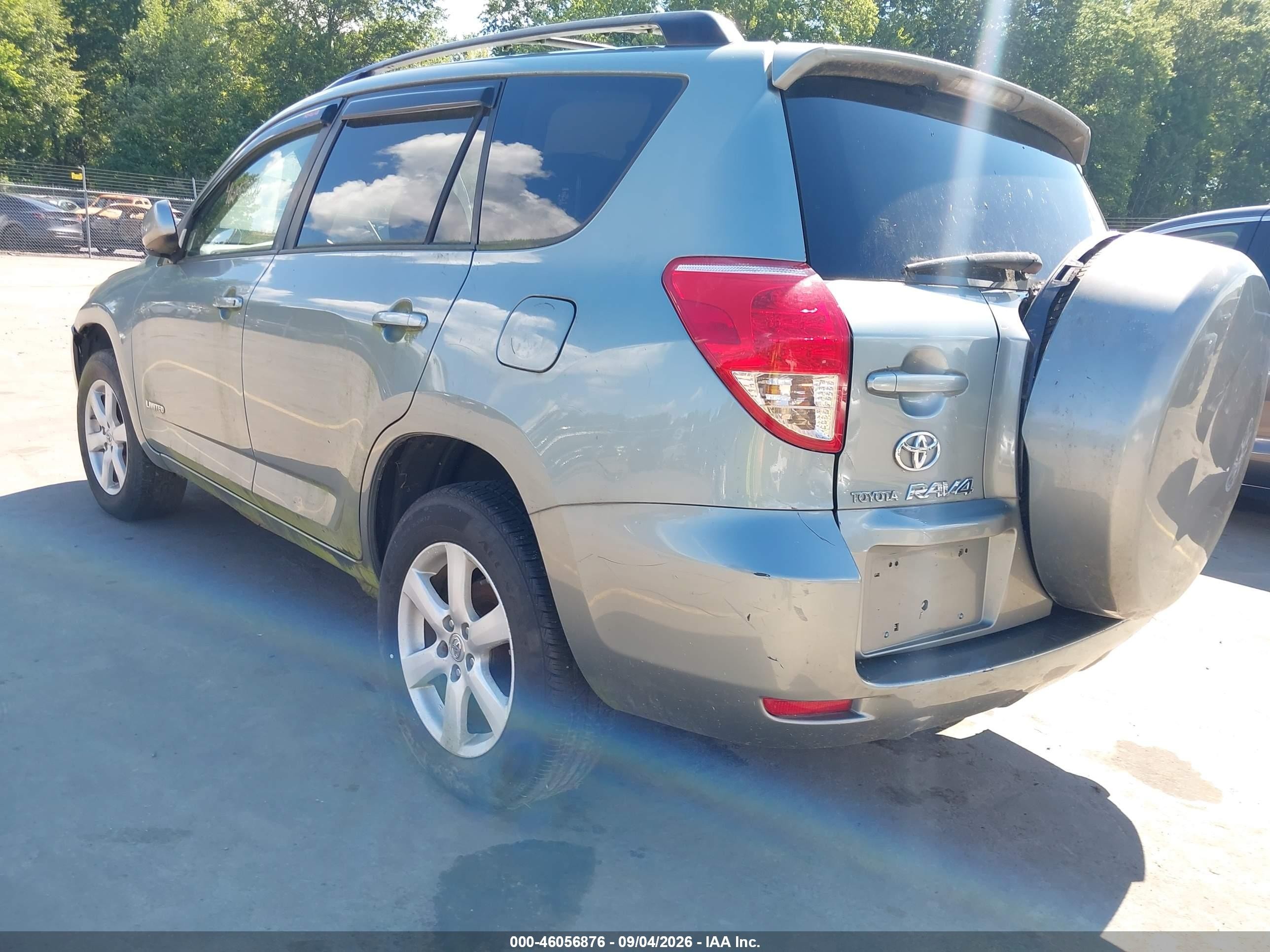2007 Toyota Rav4 Limited Зеленый vin: JTMBD31V275114572