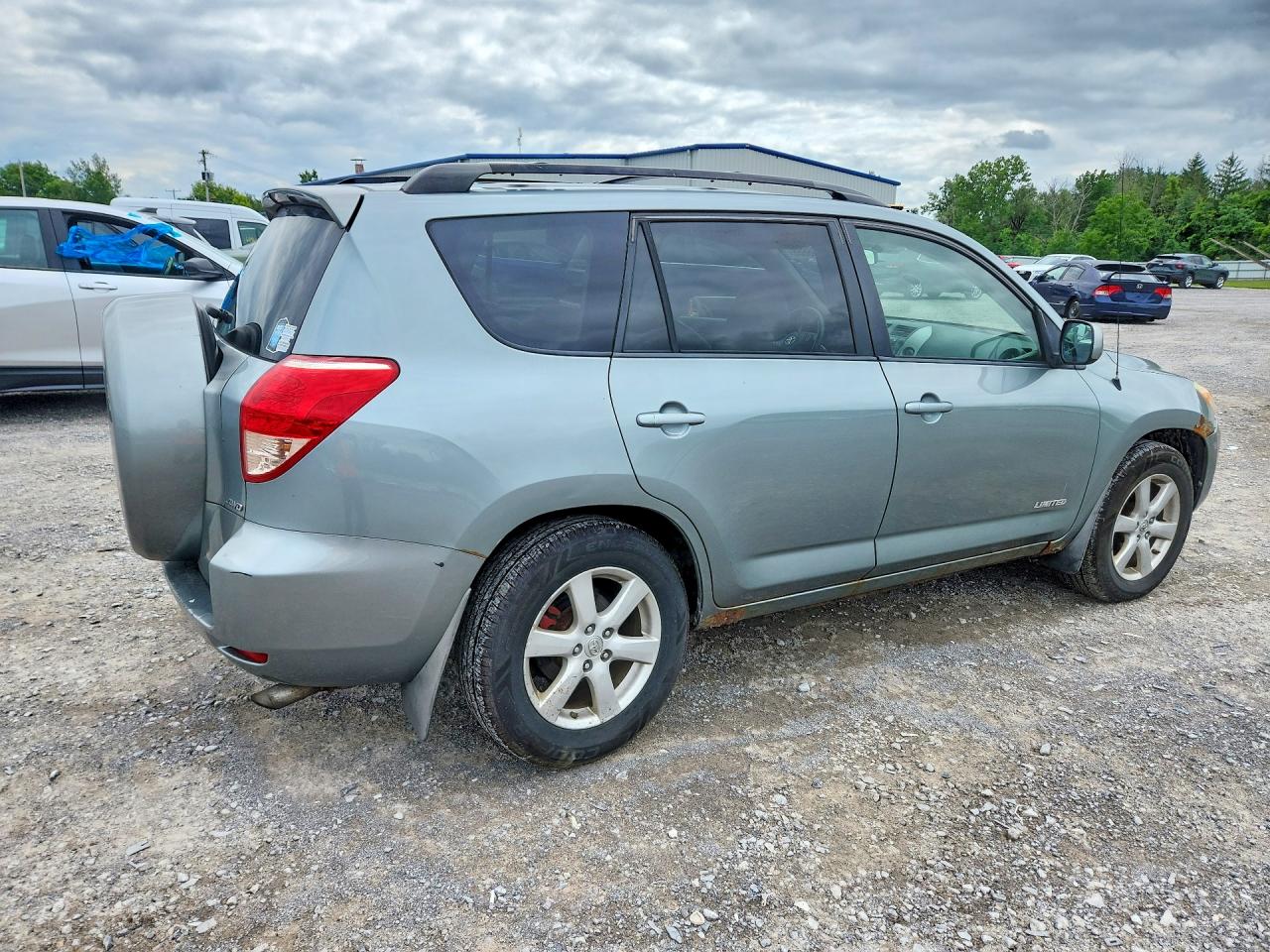 2008 Toyota Rav4 Limited Gray vin: JTMBD31V286076076