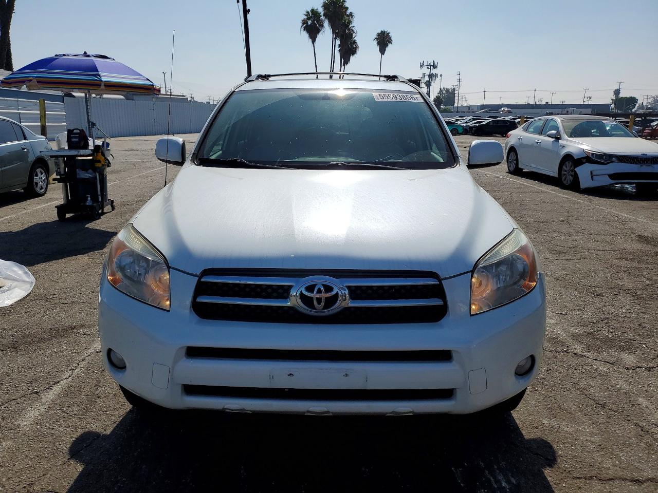 2006 Toyota Rav4 Limited White vin: JTMBD31V365043381