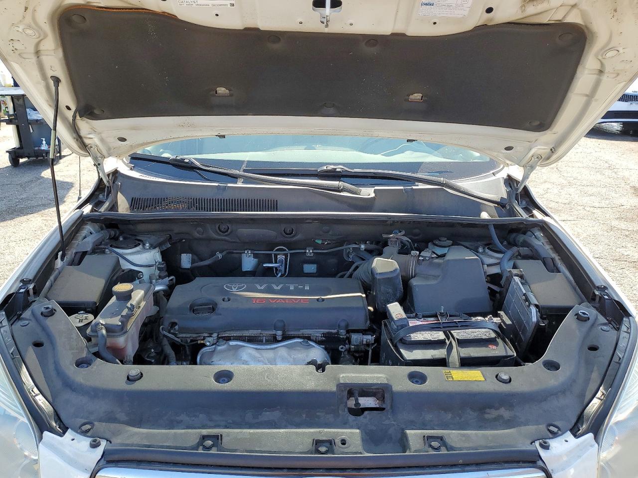 2006 Toyota Rav4 Limited White vin: JTMBD31V365043381