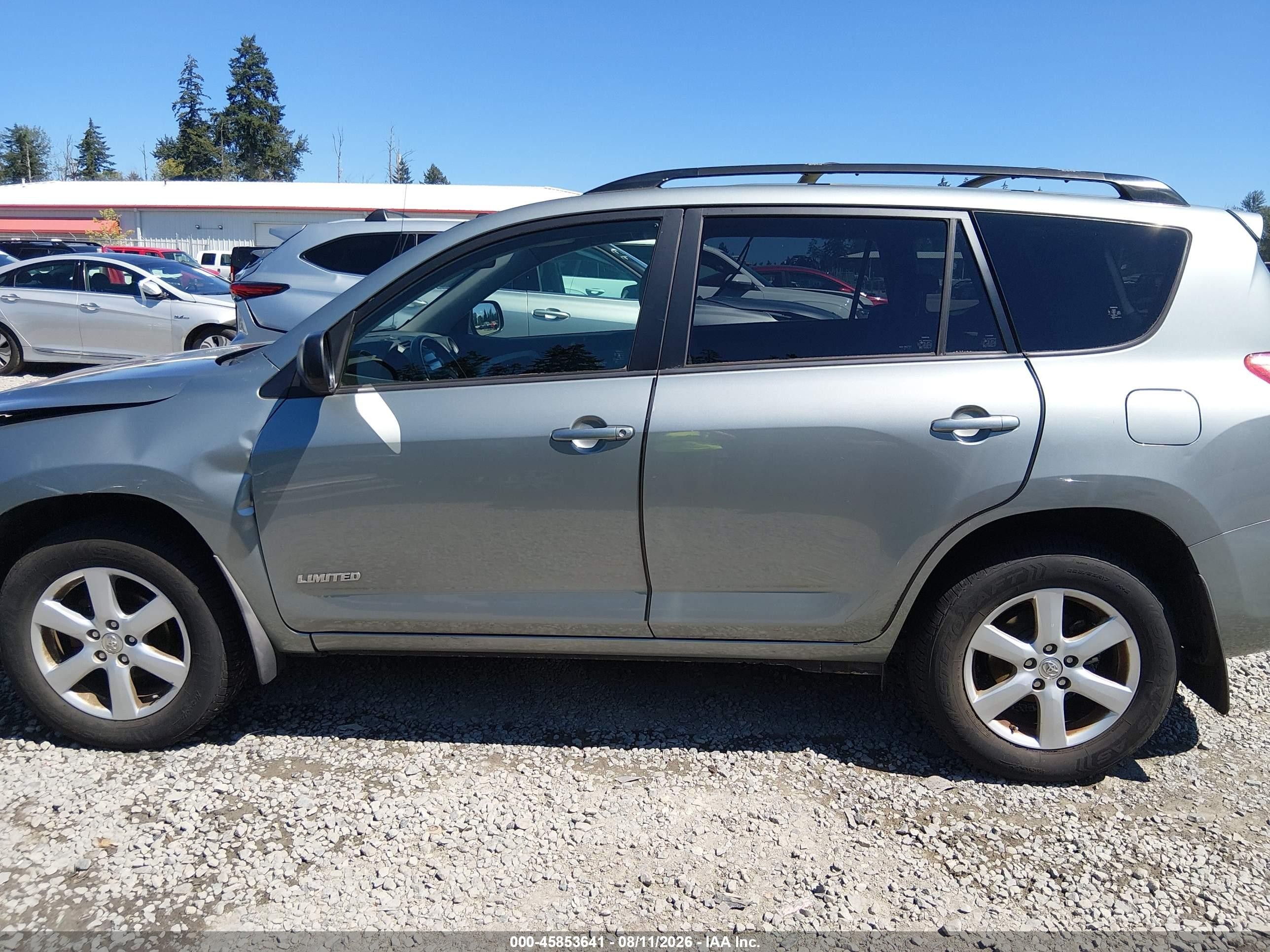 2007 Toyota Rav4 Limited Teal vin: JTMBD31V375109770