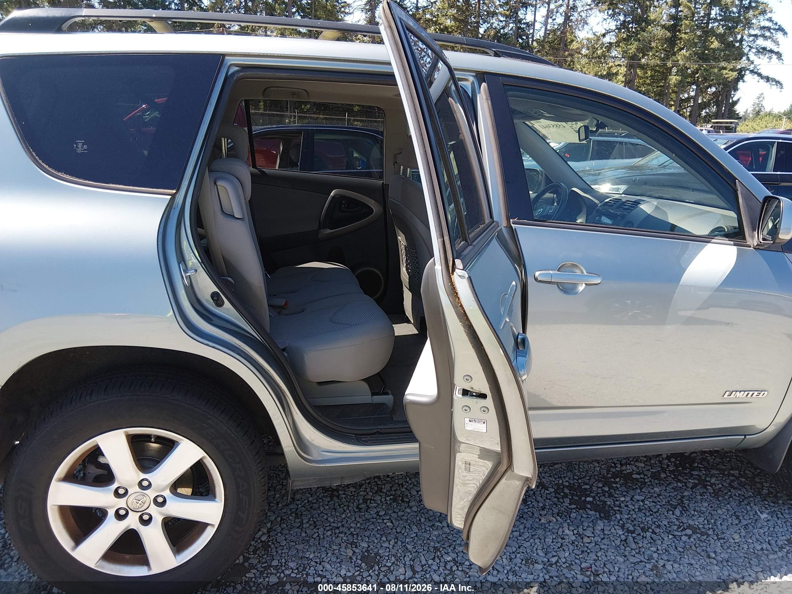 2007 Toyota Rav4 Limited Teal vin: JTMBD31V375109770