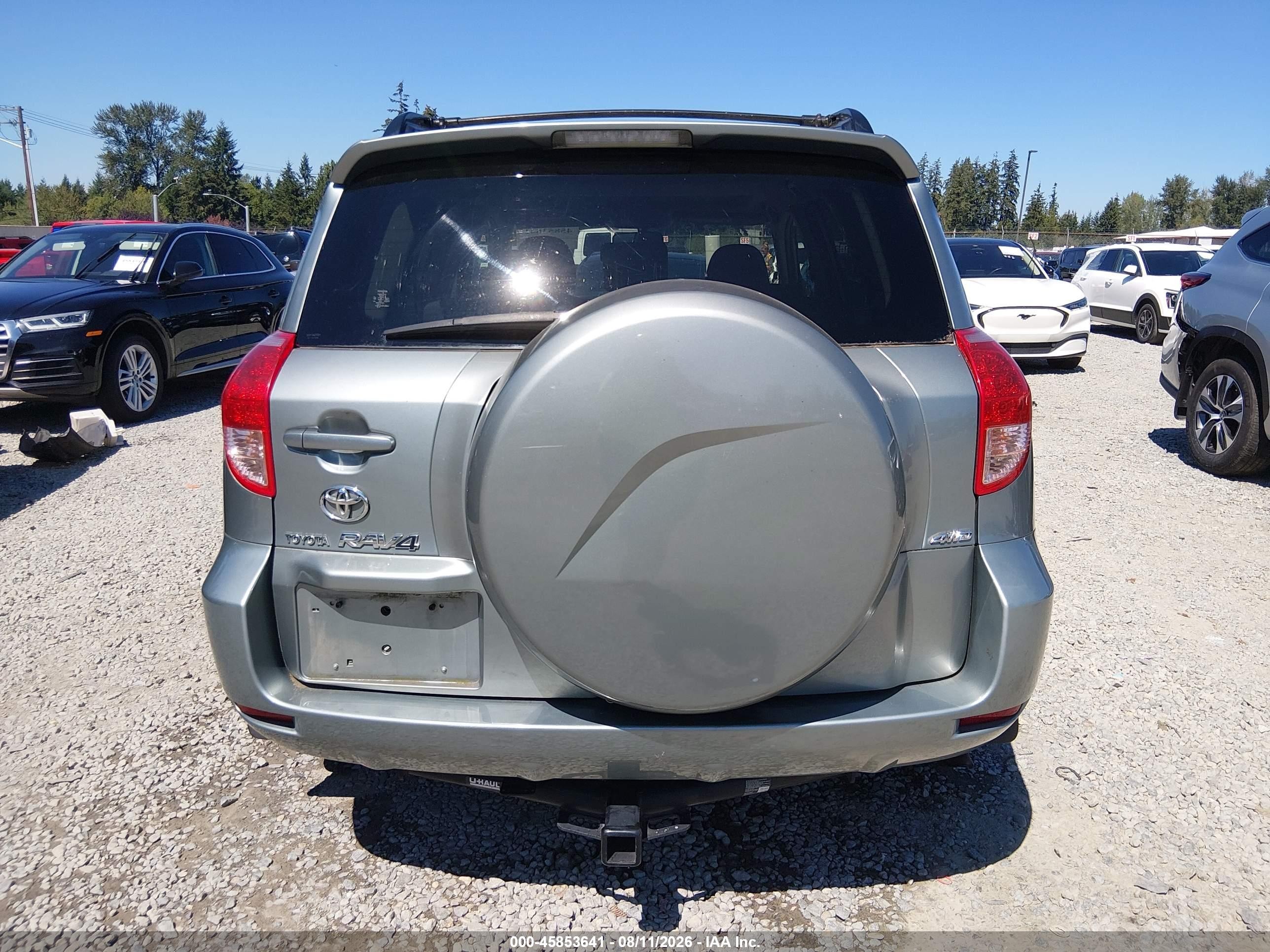 2007 Toyota Rav4 Limited Teal vin: JTMBD31V375109770