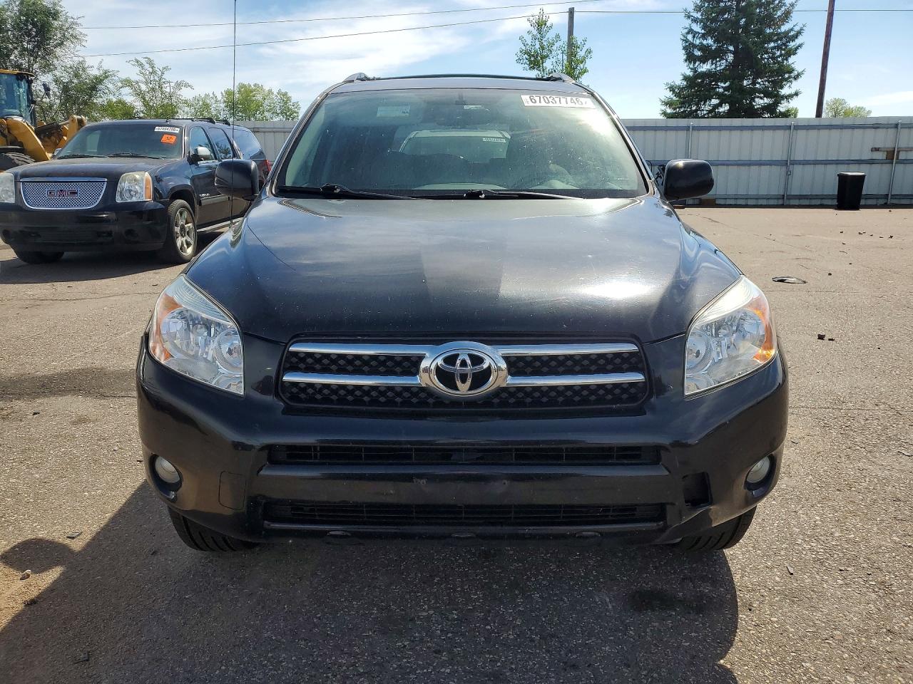 2007 Toyota Rav4 Limited Черный vin: JTMBD31V376029704