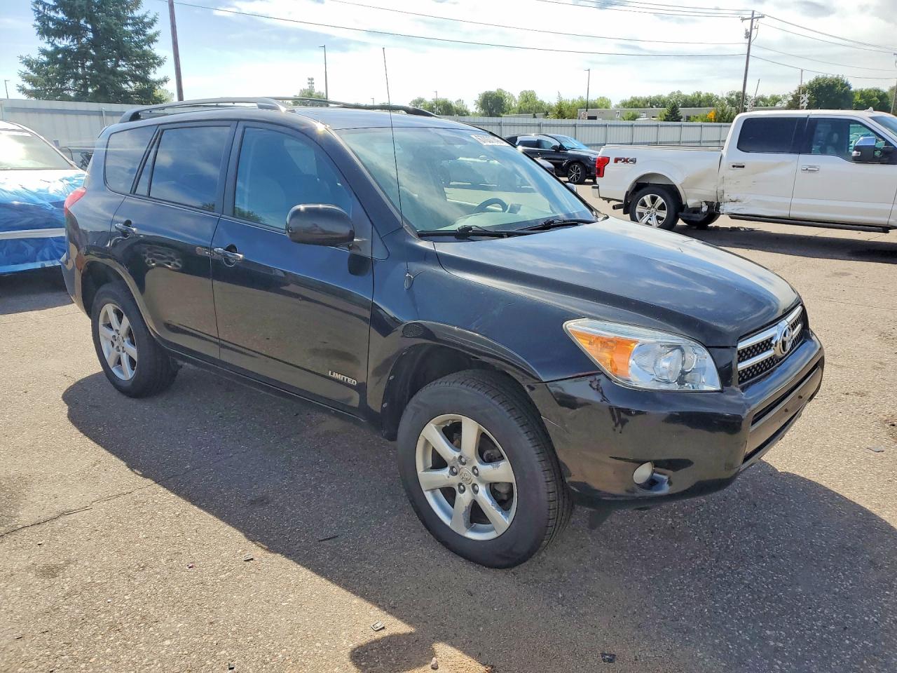 2007 Toyota Rav4 Limited Черный vin: JTMBD31V376029704