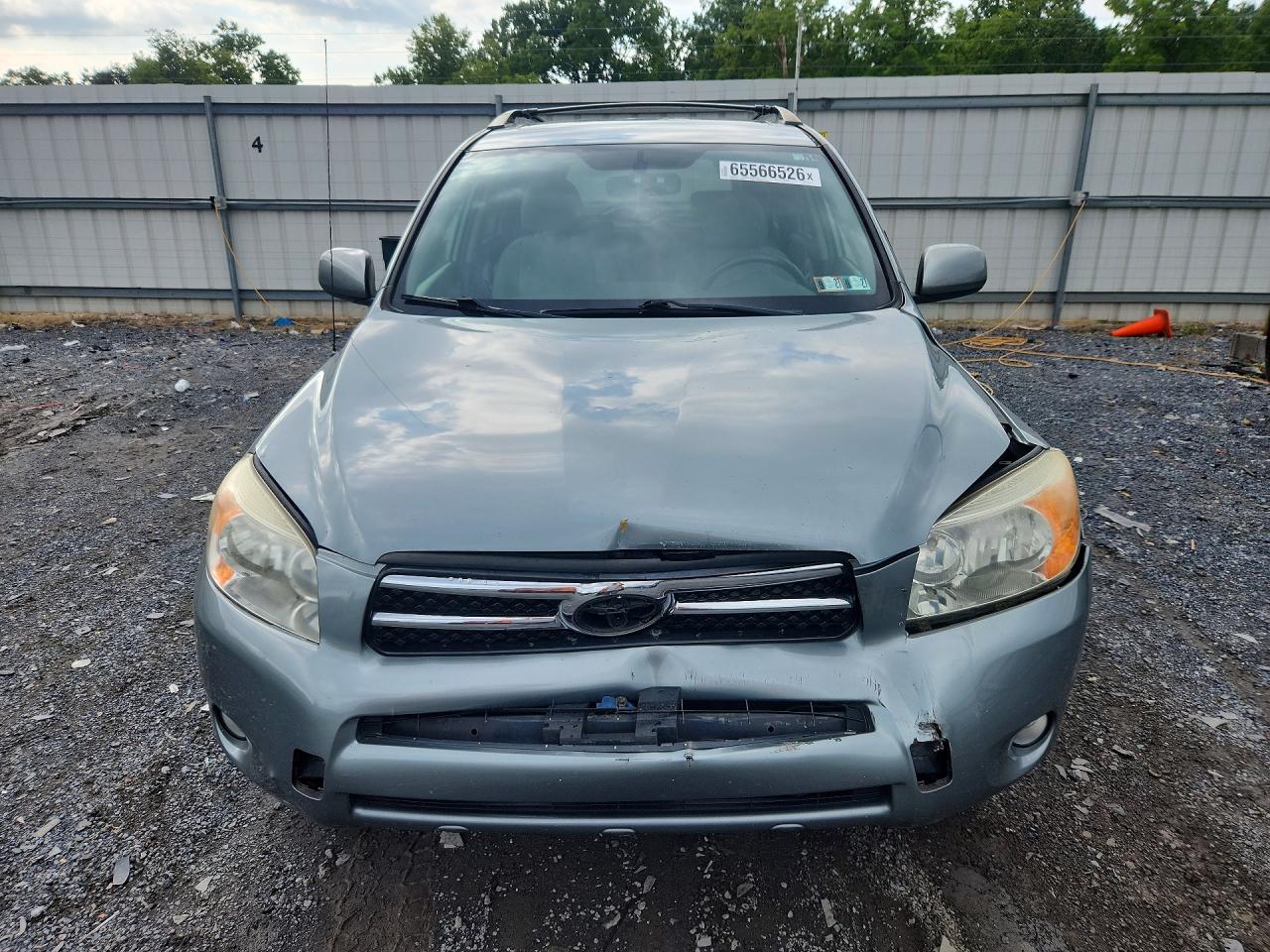2008 Toyota Rav4 Limited Silver vin: JTMBD31V385134332