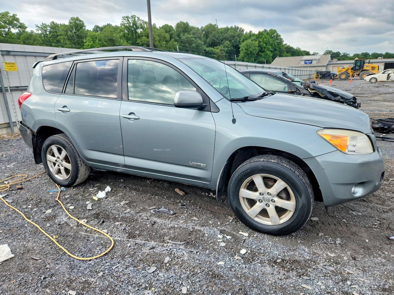 2008 Toyota Rav4 Limited Silver vin: JTMBD31V385134332