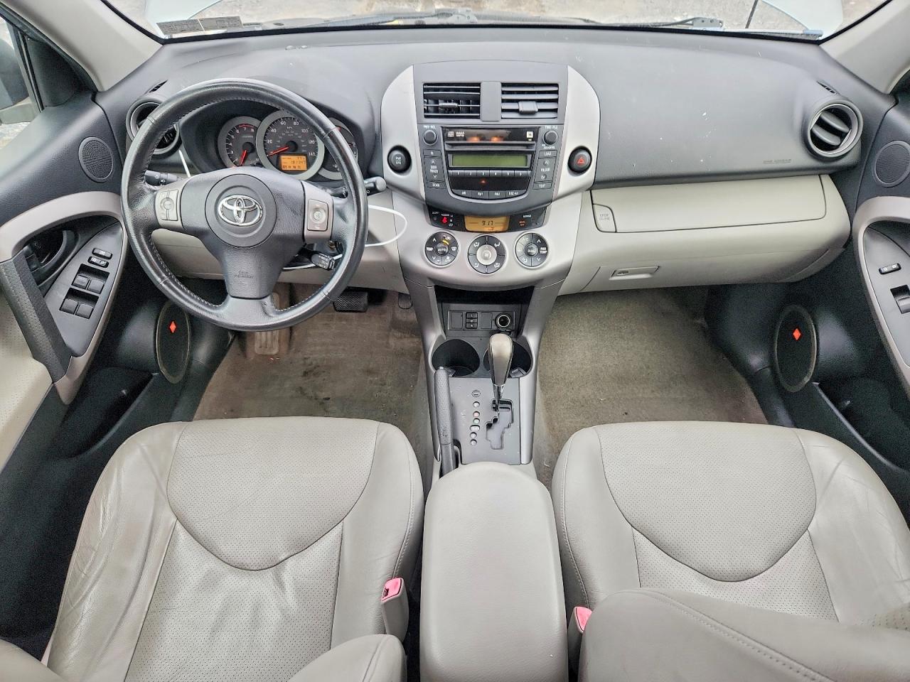 2008 Toyota Rav4 Limited Silver vin: JTMBD31V385134332