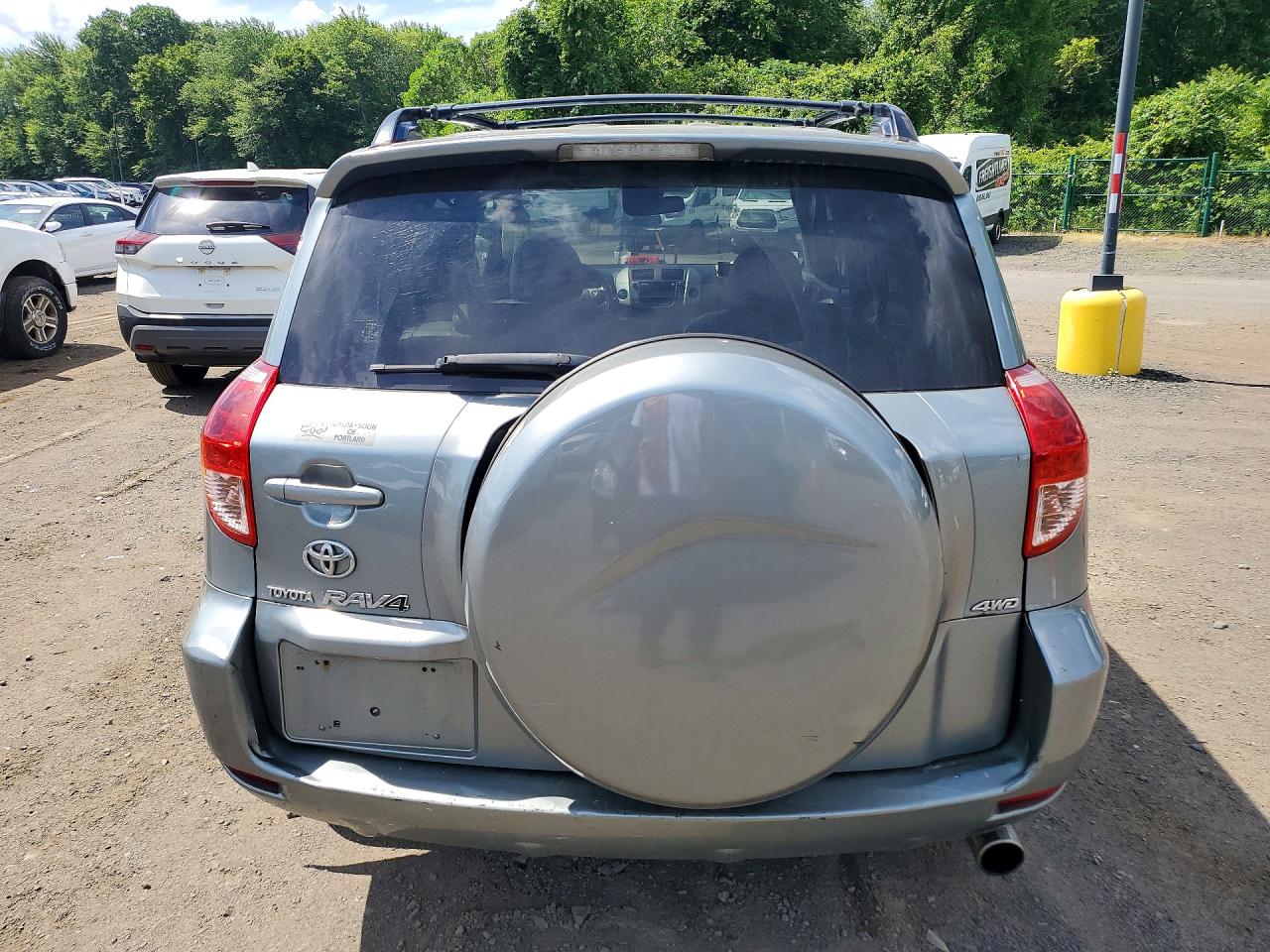 2008 Toyota Rav4 Limited Green vin: JTMBD31V385154001