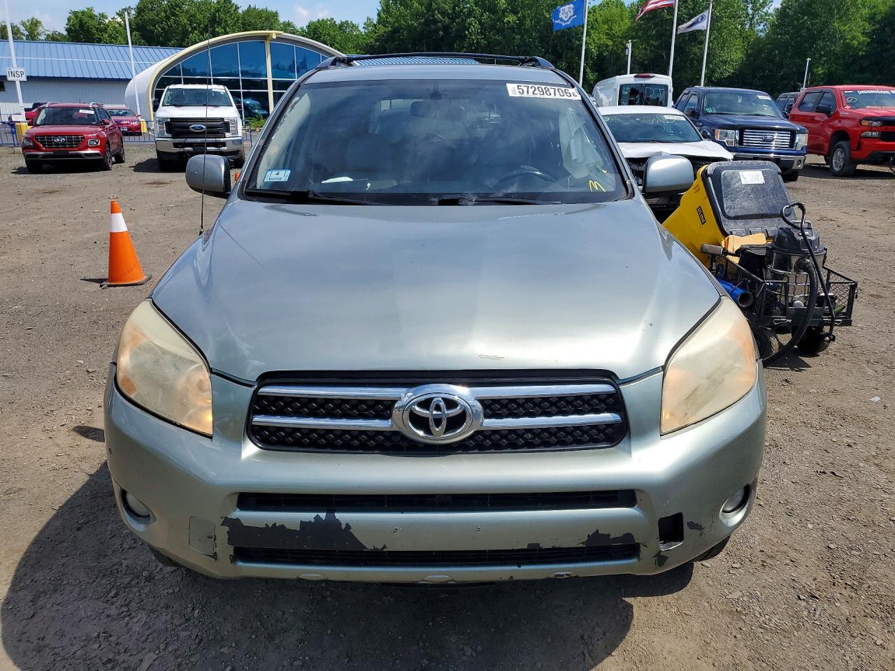 2008 Toyota Rav4 Limited Green vin: JTMBD31V385154001