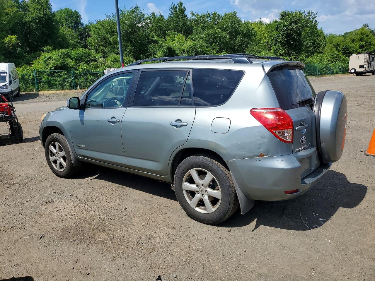 2008 Toyota Rav4 Limited Green vin: JTMBD31V385154001