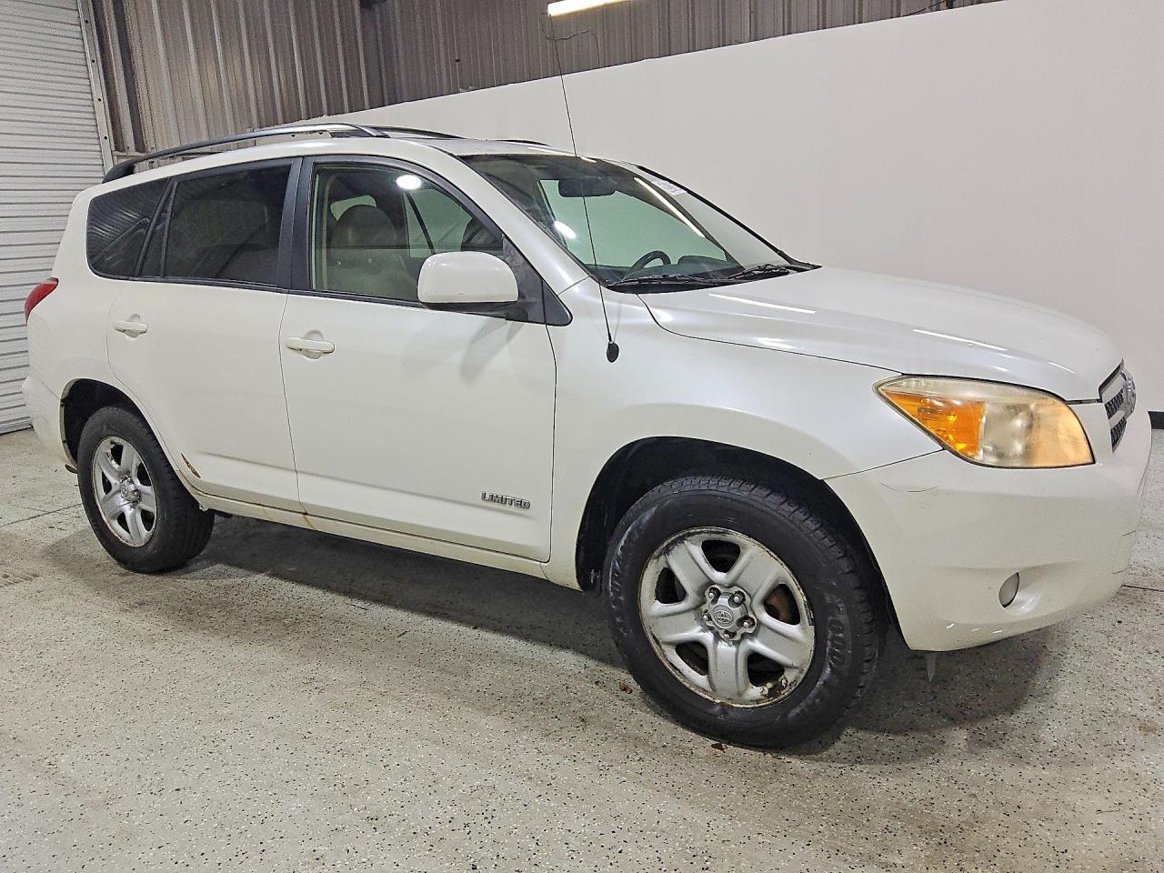 2008 Toyota Rav4 Limited White vin: JTMBD31V385154614