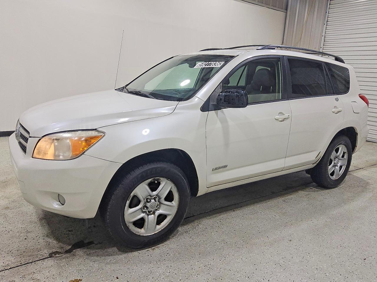 2008 Toyota Rav4 Limited White vin: JTMBD31V385154614