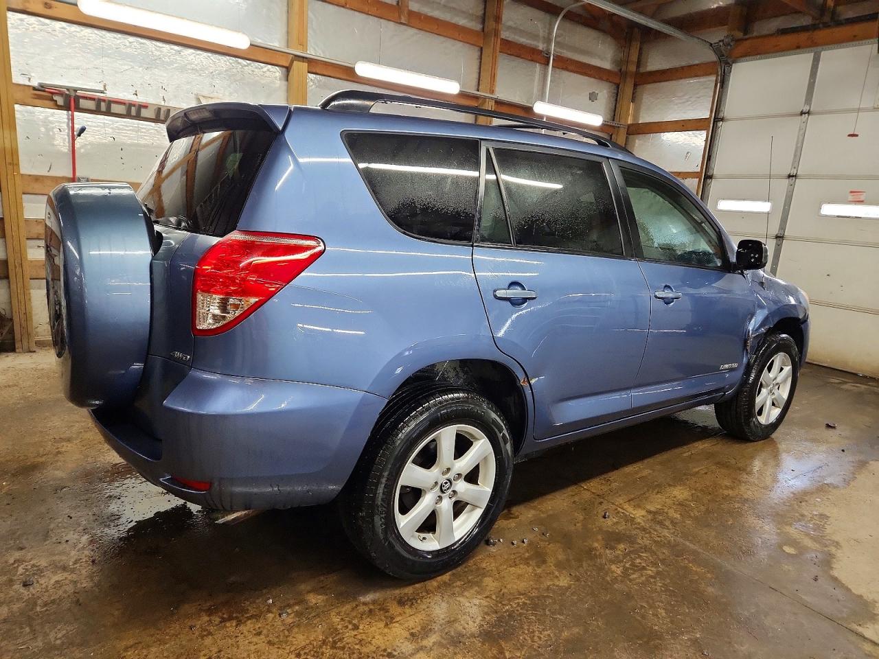 2008 Toyota Rav4 Limited Blue vin: JTMBD31V386085112