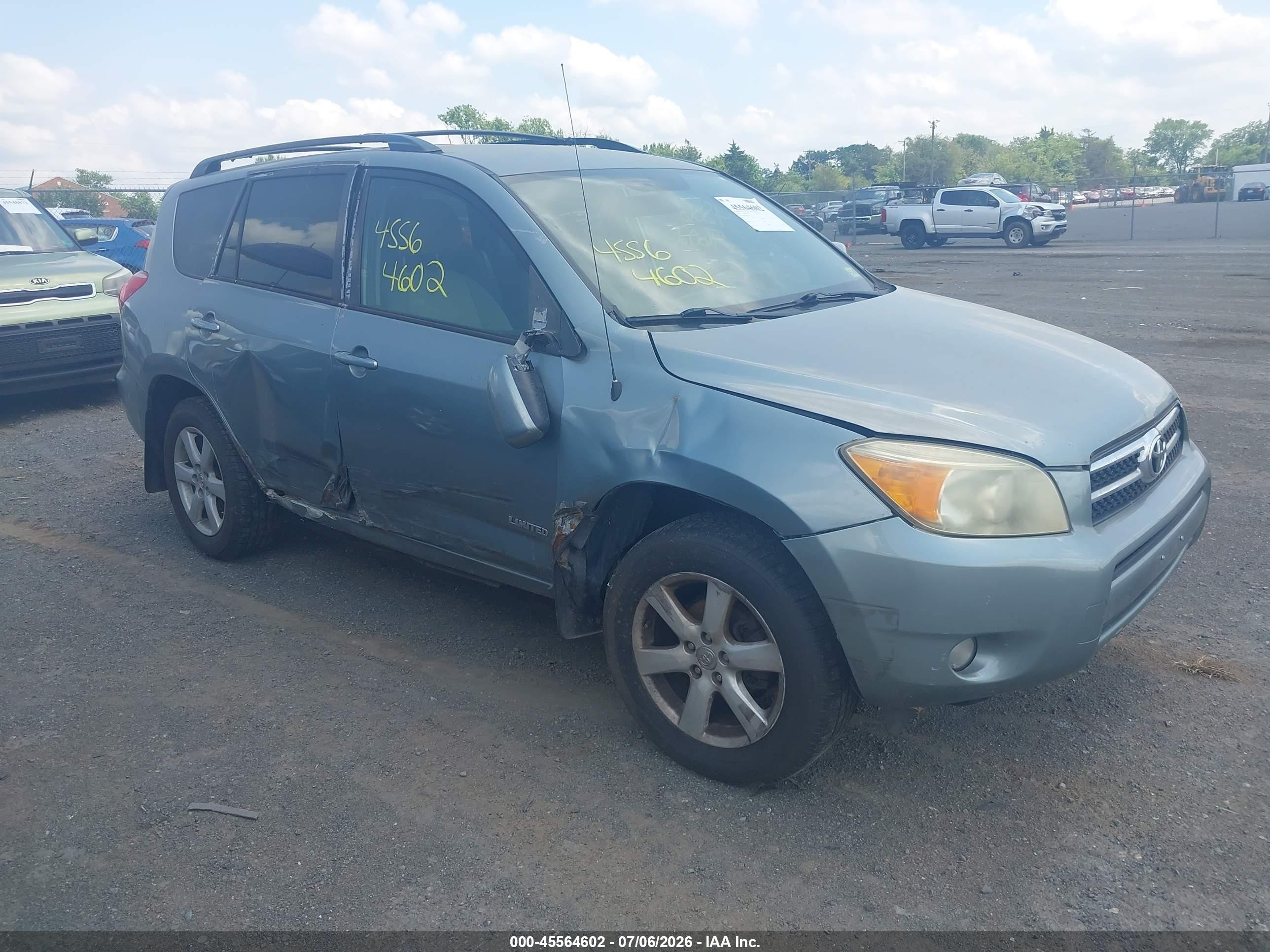 2006 Toyota Rav4 Limited Gray vin: JTMBD31V465025567