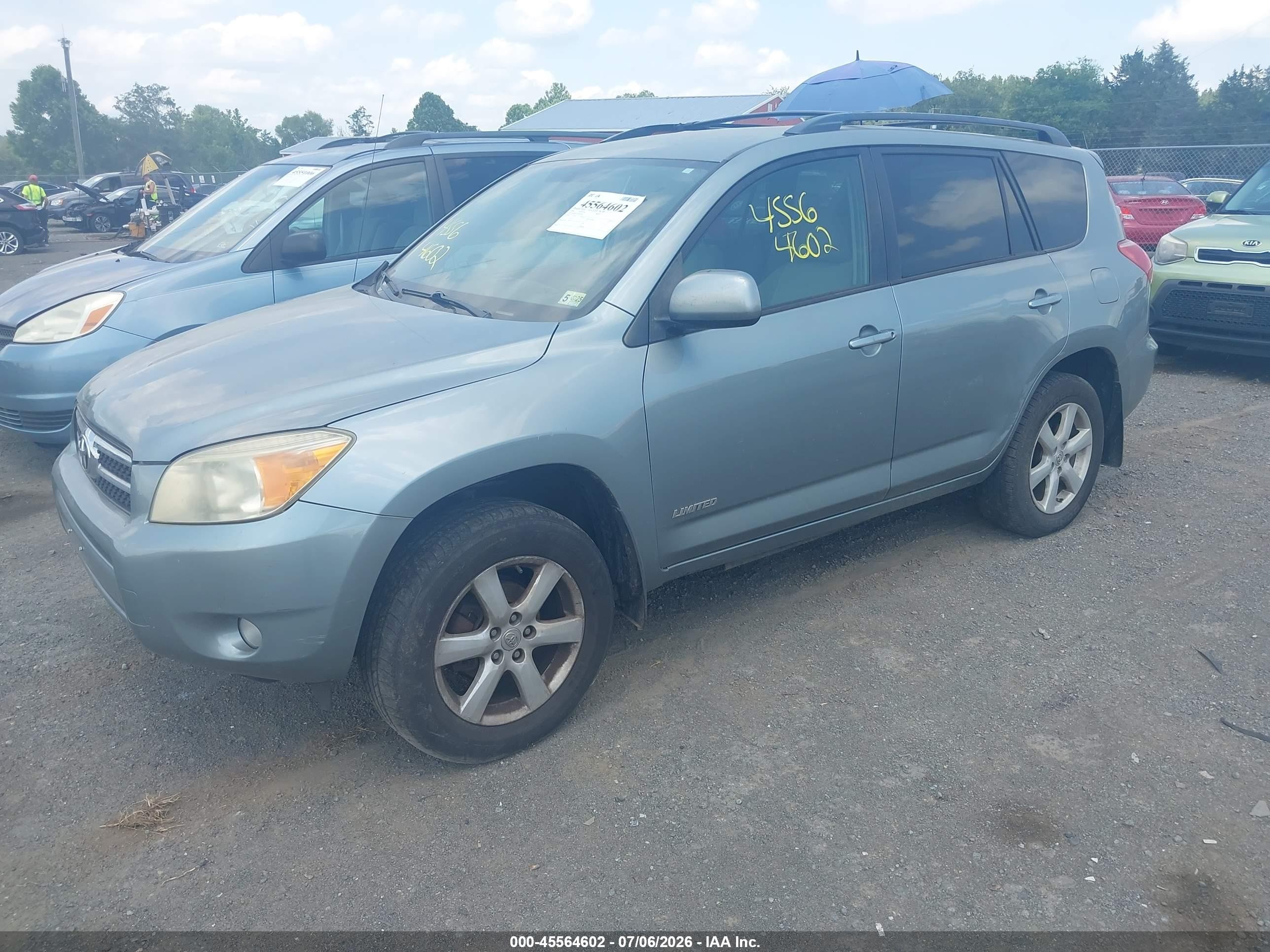 2006 Toyota Rav4 Limited Gray vin: JTMBD31V465025567
