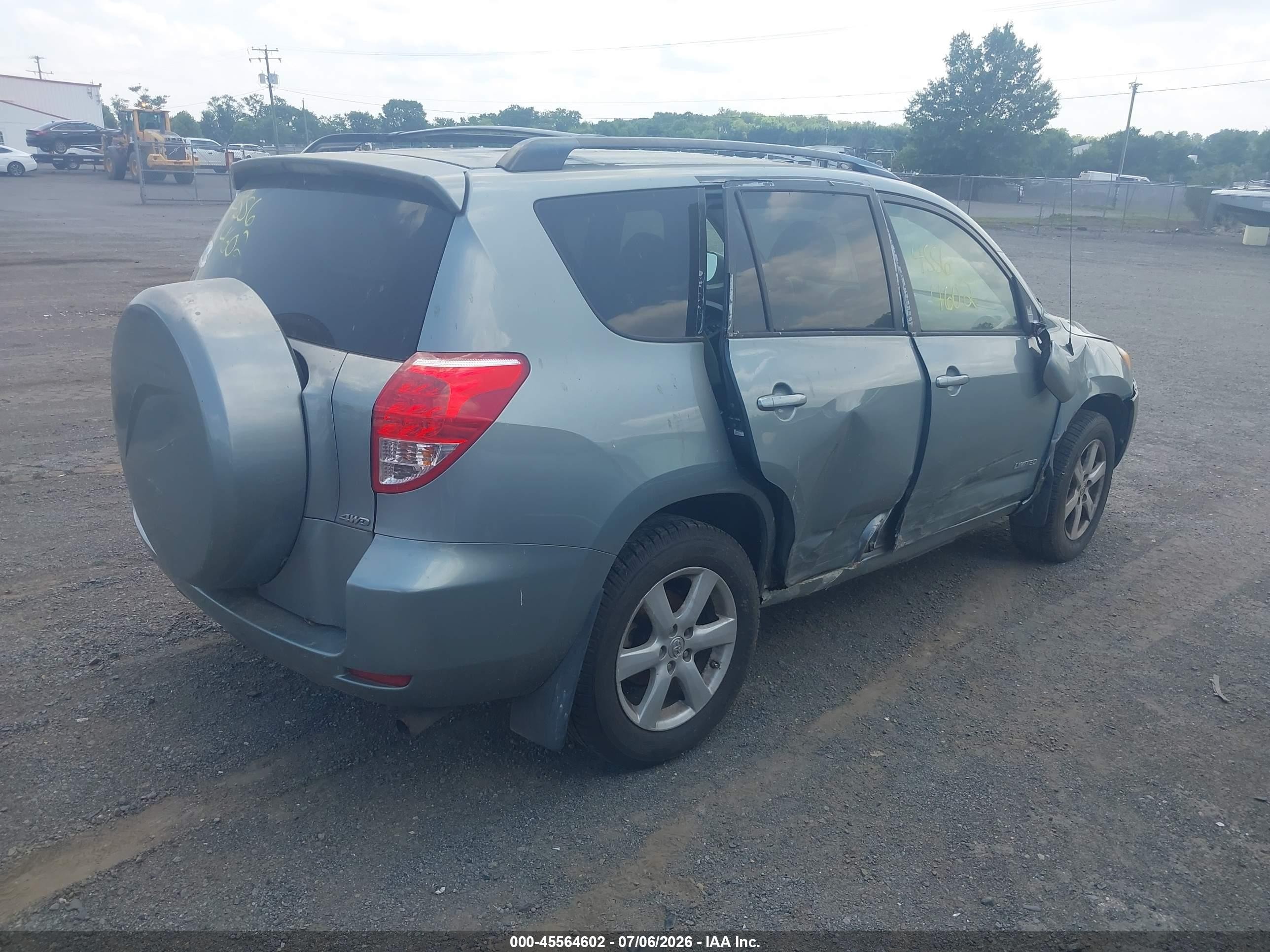 2006 Toyota Rav4 Limited Gray vin: JTMBD31V465025567