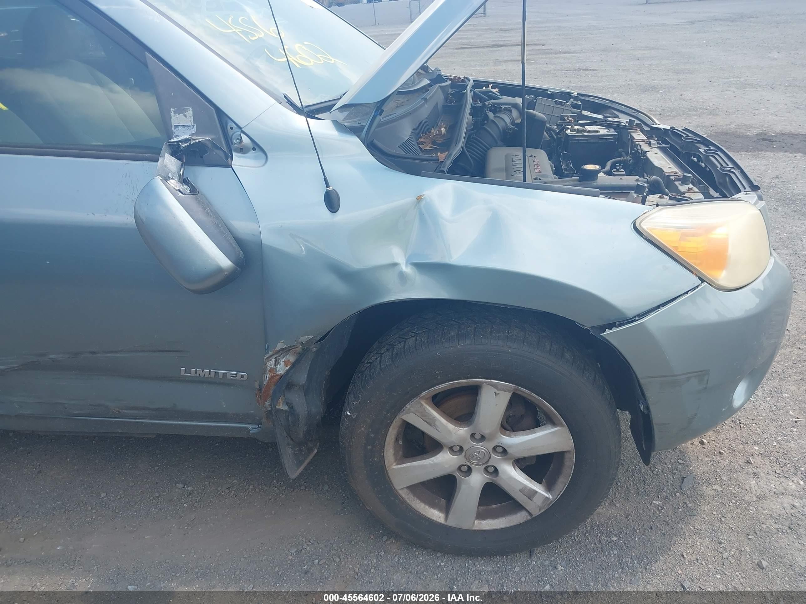 2006 Toyota Rav4 Limited Gray vin: JTMBD31V465025567