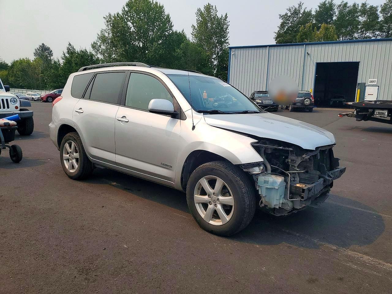 2006 Toyota Rav4 Limited Silver vin: JTMBD31V465032146
