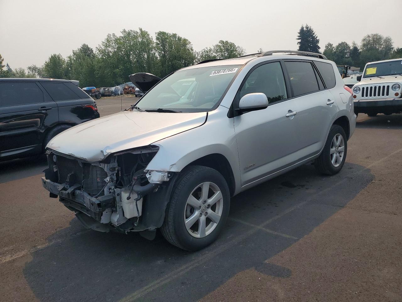 2006 Toyota Rav4 Limited Silver vin: JTMBD31V465032146
