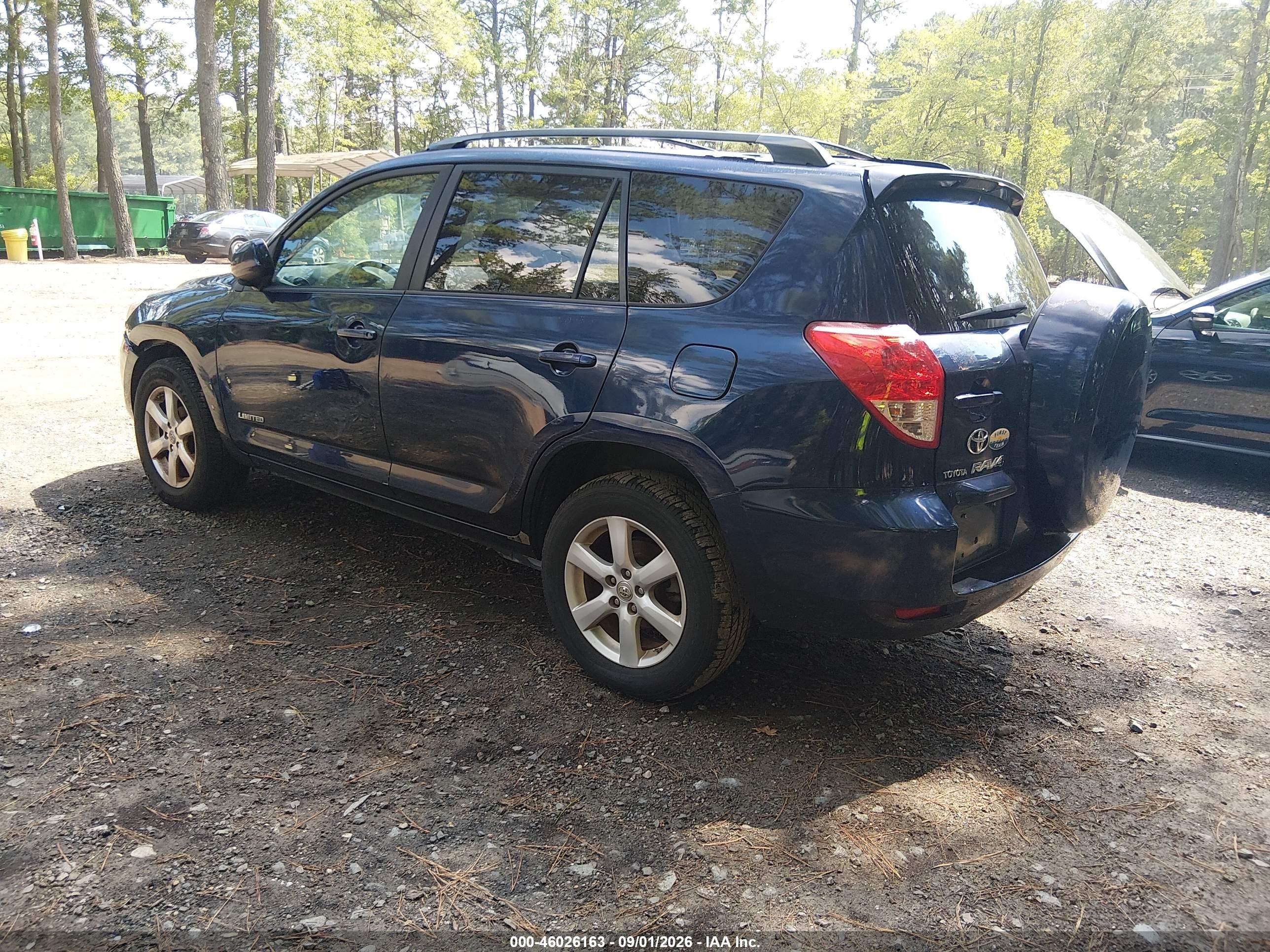2006 Toyota Rav4 Limited Blue vin: JTMBD31V466018841