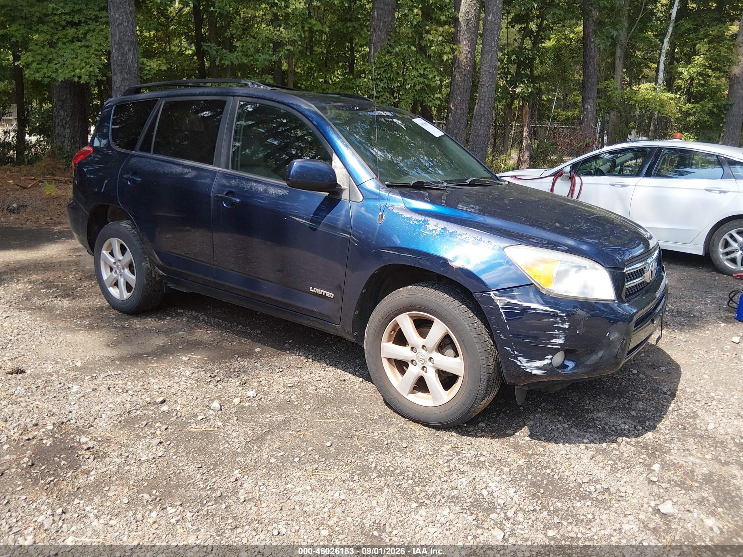 2006 Toyota Rav4 Limited Blue vin: JTMBD31V466018841