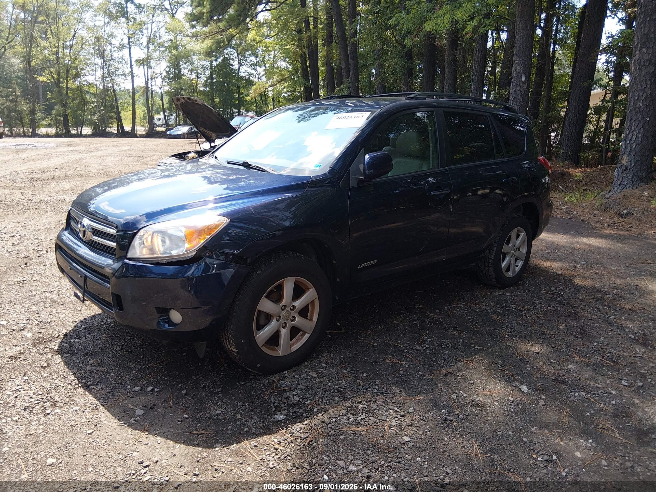 2006 Toyota Rav4 Limited Blue vin: JTMBD31V466018841