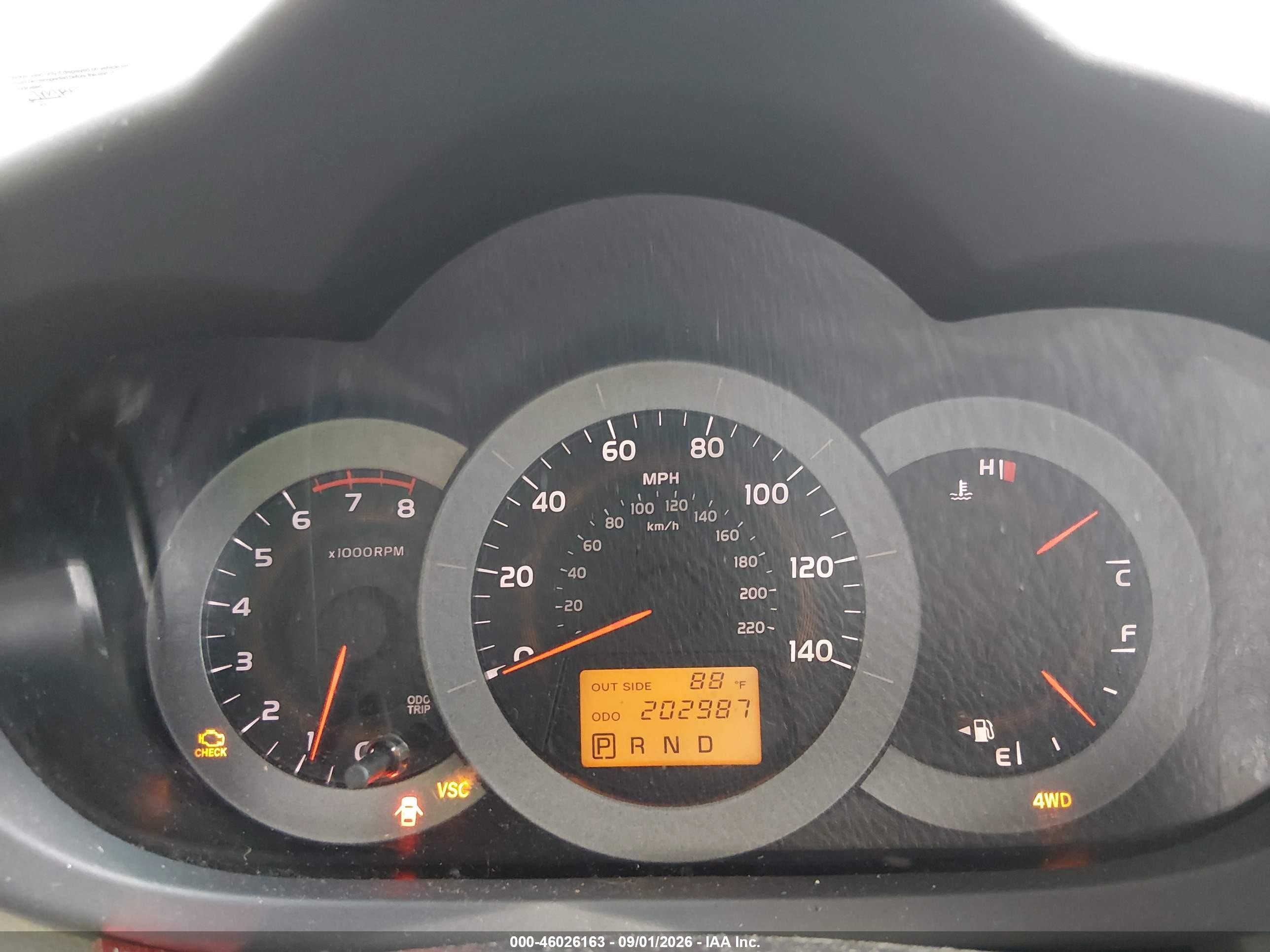2006 Toyota Rav4 Limited Blue vin: JTMBD31V466018841