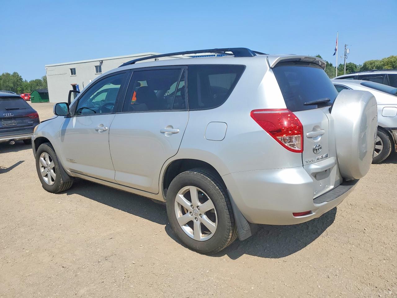 2006 Toyota Rav4 Limited Silver vin: JTMBD31V466022453