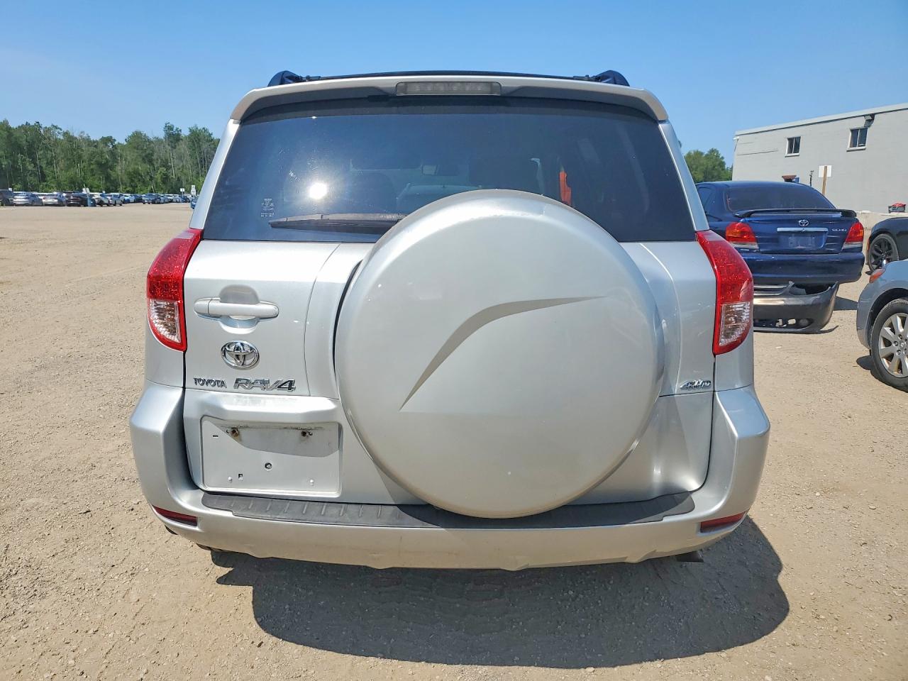 2006 Toyota Rav4 Limited Silver vin: JTMBD31V466022453