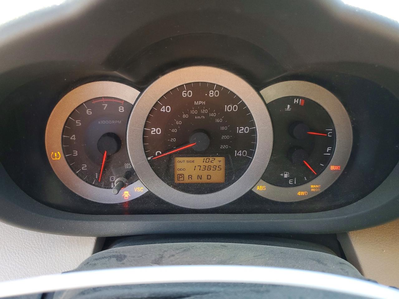 2007 Toyota Rav4 Limited Blue vin: JTMBD31V475073863