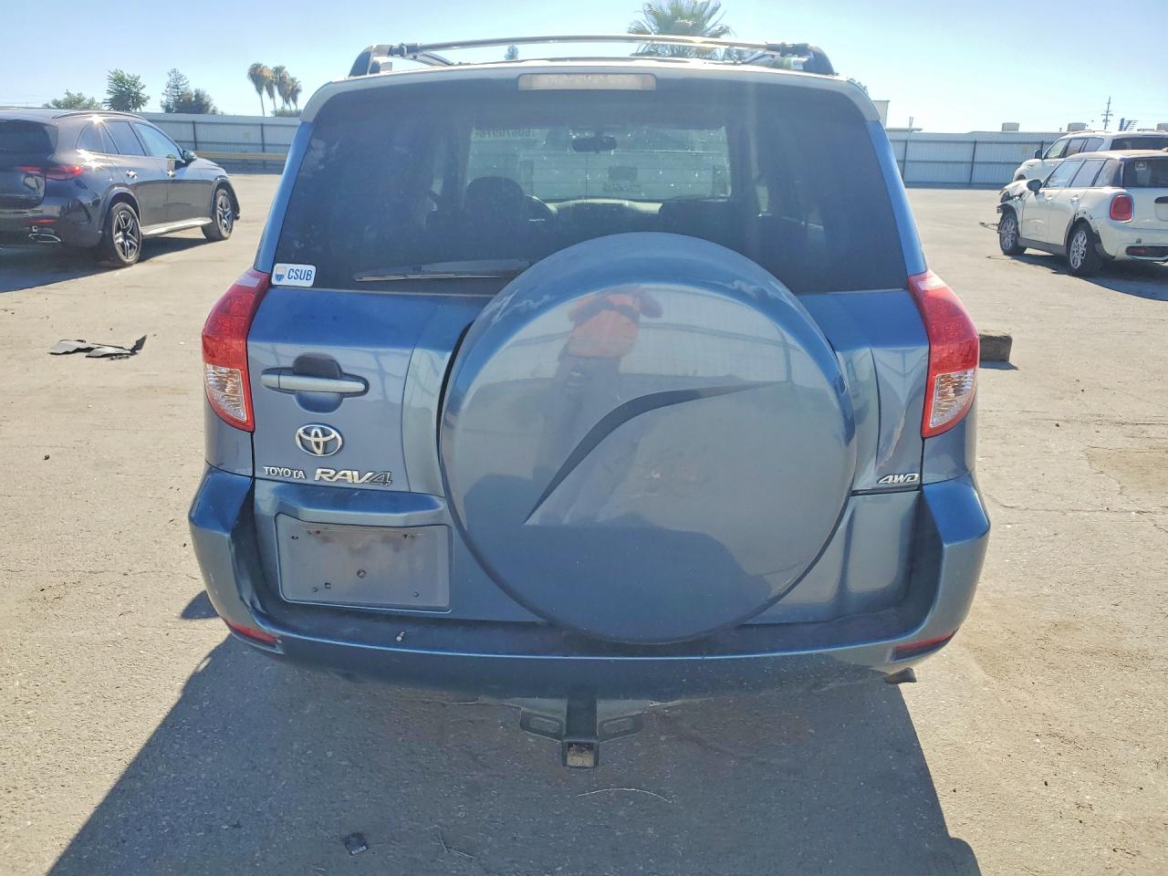 2007 Toyota Rav4 Limited Blue vin: JTMBD31V475073863