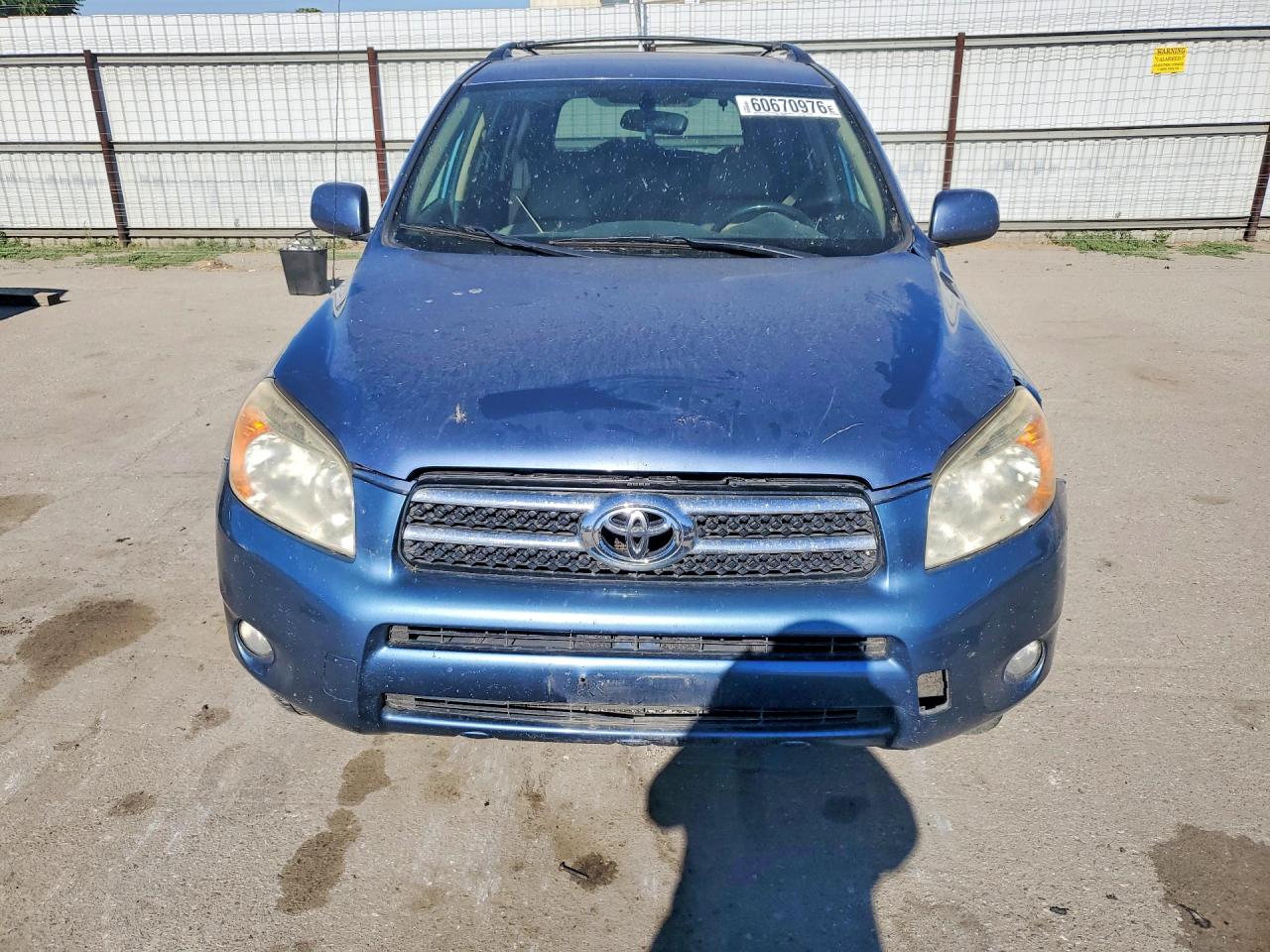 2007 Toyota Rav4 Limited Blue vin: JTMBD31V475073863